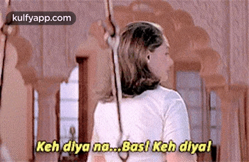Keh Diya Na.Basi Keh Diyal.Gif GIF - Keh Diya Na.Basi Keh Diyal Yes Sis-!!!!! K3g GIFs