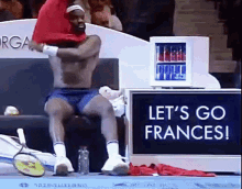 Frances Tiafoe Lets Go GIF - Frances Tiafoe Lets Go Tennis GIFs