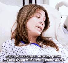 Greys Anatomy Meredith Grey GIF - Greys Anatomy Meredith Grey Youre A Good Friend GIFs