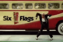 Six Flags Old Man GIF - Six Flags Old Man Dancing GIFs