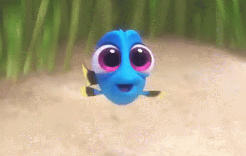 Baby Dory GIF - Baby Dory Laughing Finding Dory GIFs