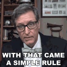 With That Came A Simple Rule Lance Geiger GIF - With That Came A Simple Rule Lance Geiger The History Guy GIFs