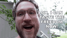 oh i can taste the freedom now mcjuggernuggets freedom here i come im almost free im close to getting out of here