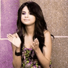 Slow Clap Selena Gomez GIF - Slow Clap Selena Gomez Sassy GIFs