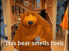 Smells Bear GIF - Smells Bear Bear Inthe Big Blue House GIFs