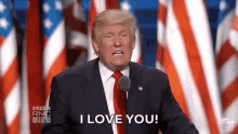 Trump Donald GIF - Trump Donald Love You GIFs