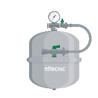 Altecnic Vessel Sticker - Altecnic Vessel Heating Vessel Stickers