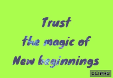 New Beginnings Cliphy GIF - New Beginnings Cliphy Positive GIFs