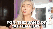 For The Sake Of Attention Lady Martin GIF - For The Sake Of Attention Lady Martin Para Sa Atensyon GIFs