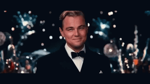 Leonardo Di Caprio Cheers GIF - Leonardo Di Caprio Cheers Its Up To You GIFs