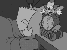 Alarm Clock GIF - Alarmclock Bart Simpsons GIFs