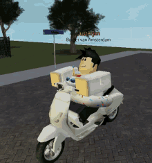 Scooter Roblox GIF - Scooter Roblox Video Game GIFs