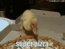 Neil Cicierega Duck GIF - Neil Cicierega Duck Super Pizza GIFs