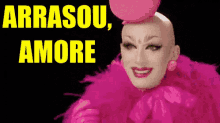Sasha Velour / Rupaul'S Drag Race / Arrasou Amore / GIF - Sasha Velour Rupauls Drag Race Brasil Smiling GIFs