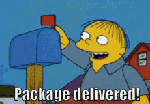 Package Delivered! GIF - Delivered Delivery Package GIFs