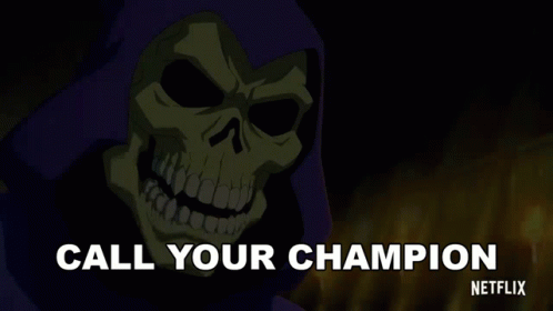 Ark præmedicinering modtage Call Your Champion Skeletor GIF - Call Your Champion Skeletor Masters Of  The Universe Revelation - Discover & Share GIFs