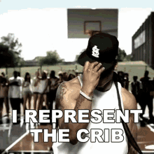 I Represent The Crib Nelly GIF - I Represent The Crib Nelly Stepped On My Jz Song GIFs