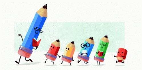 Teacher Pencils GIF - Teacher Pencils Follow - Discover & Share GIFs
