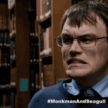 Monkman And Seagull Monkman GIF - Monkman And Seagull Monkman Question Time GIFs