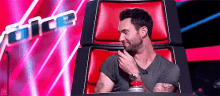 the voice adam levine dirt off your shoulders cleaning shrug
