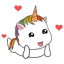 chubbicorns love i love you unicorn chubby cheeks