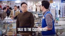 Talk To The Customers Gross GIF - Talk To The Customers Gross Disgusting GIFs