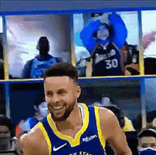 Steph Curry All Smiles GIF - Steph Curry All Smiles Hype GIFs