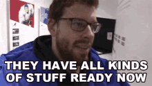 They Have All Kinds Of Stuff Ready Now Corey Vidal GIF - They Have All Kinds Of Stuff Ready Now Corey Vidal Apprenticeeh GIFs