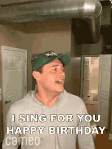 I Sing For You Happy Birthday Peter Weber GIF - I Sing For You Happy Birthday Peter Weber Cameo GIFs