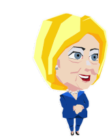 Hillary Clinton Clinton Sticker - Hillary Clinton Clinton Democrat Stickers