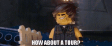 The Lego Movie Rex Dangervest GIF - The Lego Movie Rex Dangervest How About A Tour GIFs