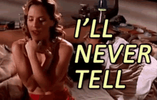I'Ll Never Tell GIF - Brittany Murphy Ill Never Tell GIFs