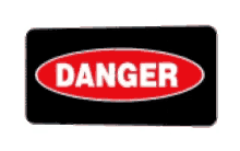Danger Sign GIF - Danger Sign GIFs