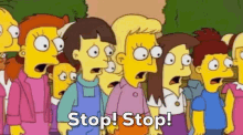 Simpsons Jingalls GIF - Simpsons Jingalls Stop GIFs