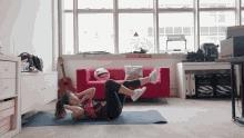 Bicycle Crunches Workout GIF - Bicycle Crunches Workout Home Exercises GIFs