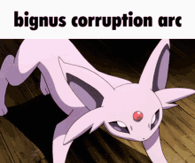 bignus espeon pokemon ruby evil