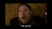 I'M Alive!!! GIF - Get Him To The Greek Jonah Hill Alive GIFs