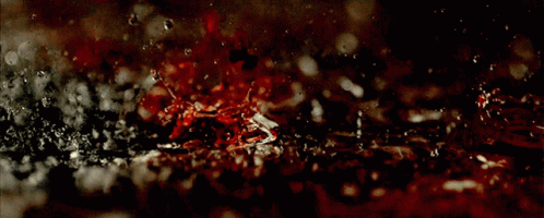 Hannibal Lecter,rain,blood,gif,animated gif,gifs,meme.