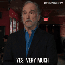 Yes Very Much Clive Wexler GIF - Yes Very Much Clive Wexler Younger GIFs