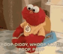 Elmo Poop GIF - Elmo Poop Potty GIFs