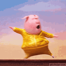 Dance Happy GIF - Dance Happy Pig GIFs