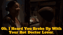 Station19 Vic Hughes GIF - Station19 Vic Hughes Oh I Heard You Broke Up With GIFs
