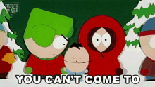 You Cant Come To School With Me Kyle Broflovski GIF - You Cant Come To School With Me Kyle Broflovski Kenny Mccormick GIFs