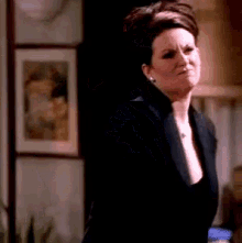 Dramatic Exit GIF - Will And Grace Dramatic Drama Queen GIFs