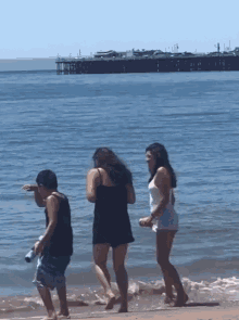 beach dance silly oops