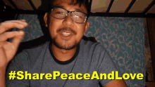 Share Peace And Love Cj Estrada GIF - Share Peace And Love Cj Estrada Kalinaw GIFs