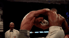 Joshua Vs Klitchko Punch GIF - Joshua Vs Klitchko Punch GIFs