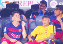 neymar jr lionel messi barca barcelona football