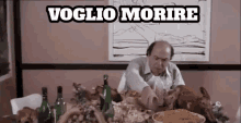 Lino Banfi Cibo Pappa Mangiare Mangio Buon Appetito Buono Buonissimo Pasta Voglio Morire GIF - Mangiando Eating Food GIFs