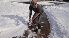 Shovel Shovel Snow GIF - Shovel Shovel Snow Toss Snow GIFs